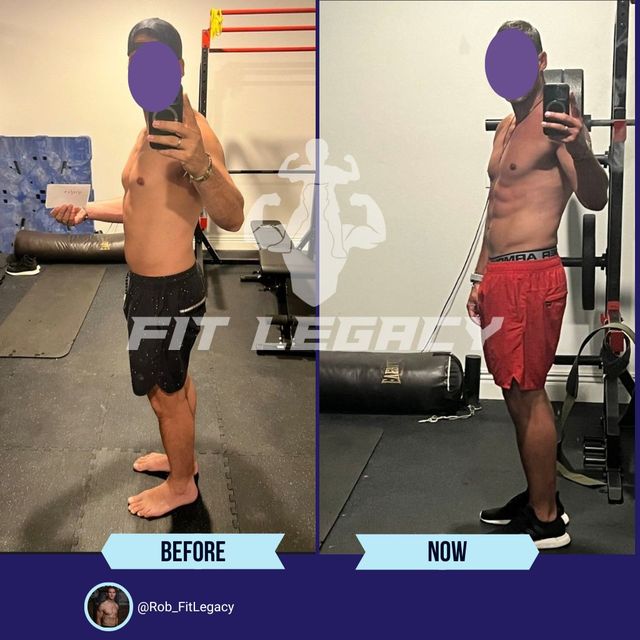 Brian, before and after