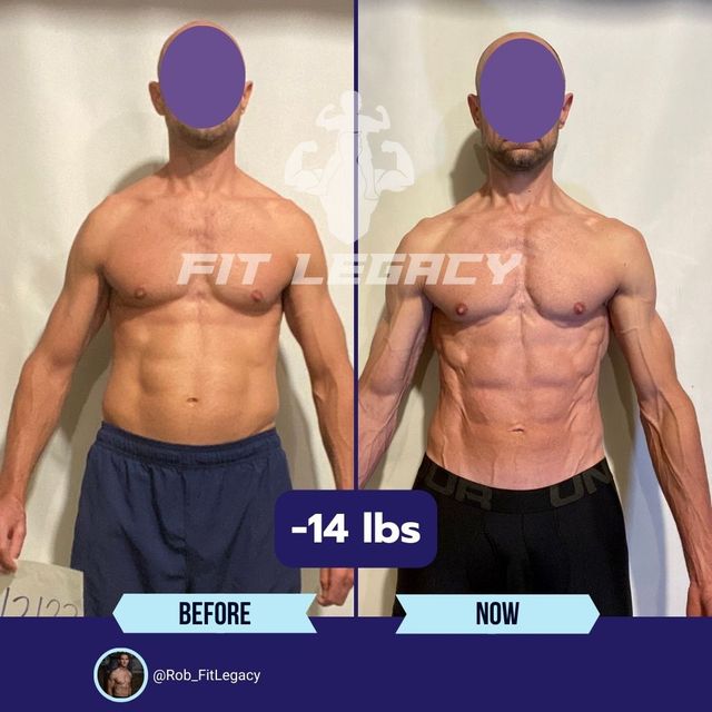 Jim, before and after
