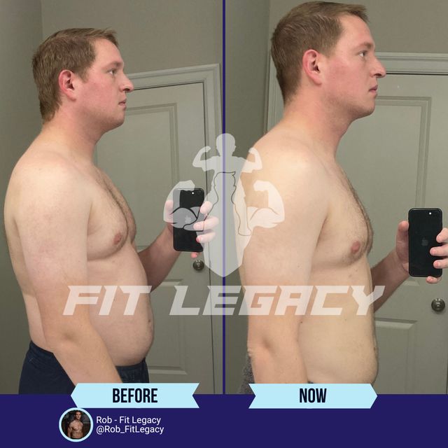 Sam, before and after