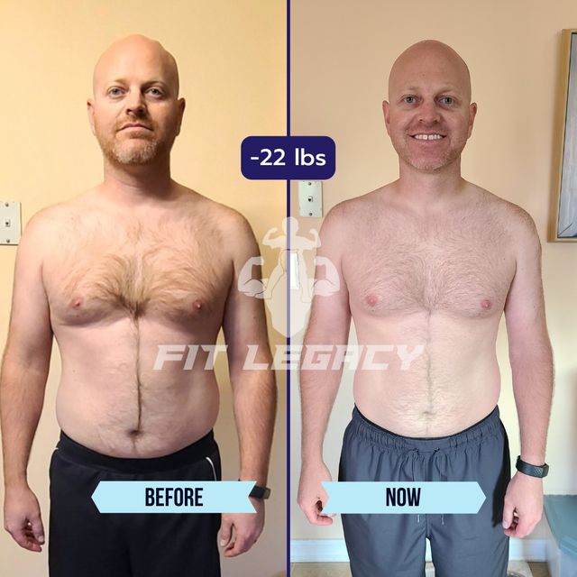 Shawn, before and after