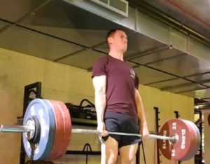 deloading with some light weights