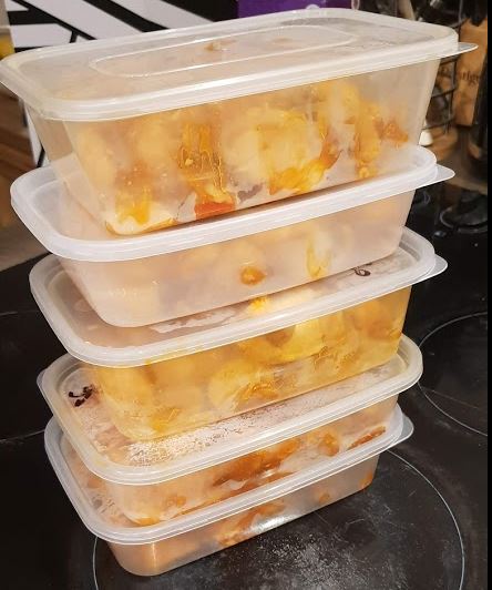 batch cooked lunch for a week
