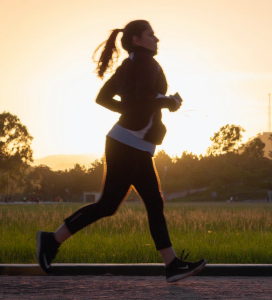 running