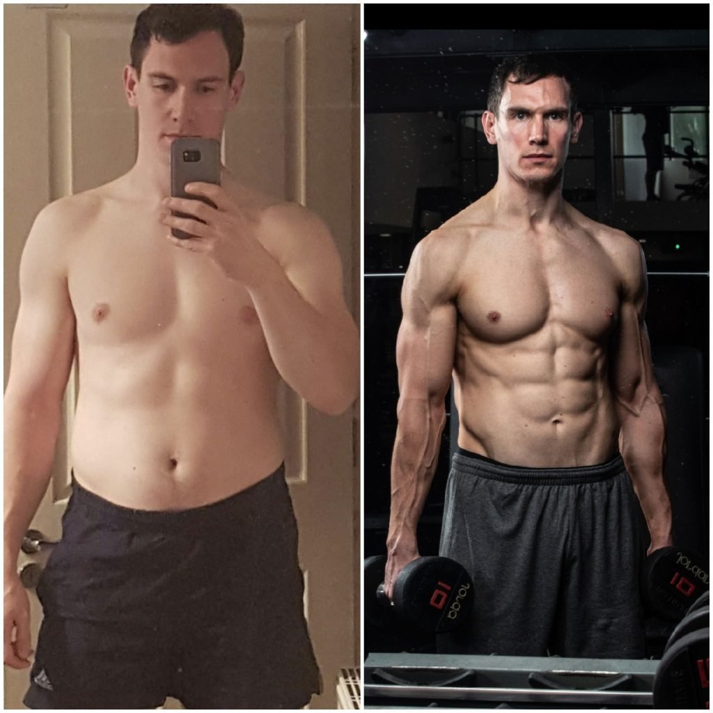 my 6 month results doing minimal workouts
